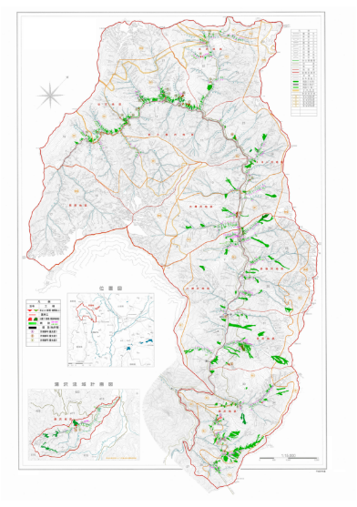 H29治山事業全体計画図